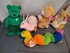 beanie babies lot with tags
