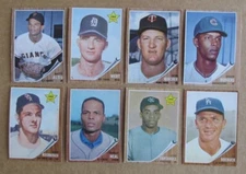1962 TOPPS BASEBALL CARD SINGLES #238-589 COMPLETE YOUR SET U-PICK UPDATED 12/16