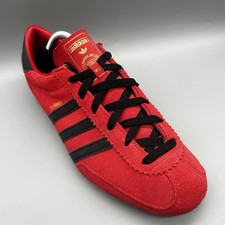 2021 Adidas Originals Zurro Red Black Gum GY9431 Mens Uk 10 Terraces Casuals