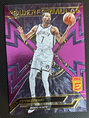 Panini 2022-23 Donruss Elite Power Formulas Kevin Durant Nets #2 PURPLE 35/49