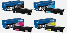 Brother TN431 4 Pack Toner for HL-L8260CDW L8360CDW MFC-L8690CDW BK,C,Y,M 