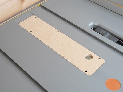 Dado Zero Clearance Insert for Ridgid 10  R4513 Table Saw