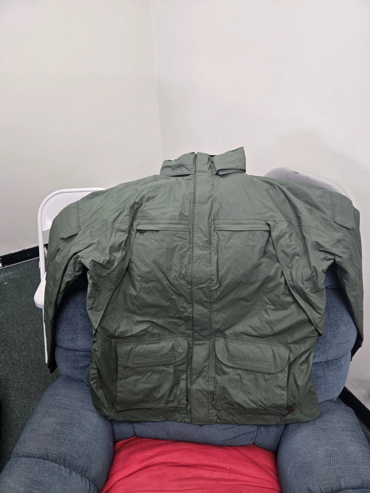 Woolrich Elite Waterproof Breathable Tactical Parka Jacket Small OD Green
Opens in a new window or t