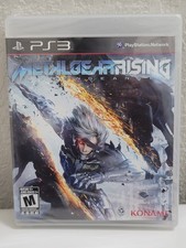 Rare Brand NEW Factory Sealed Metal Gear Rising: Revengeance videogame Sony PS3