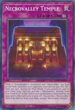 Yu-Gi-Oh TCG MP19-DE205 C Necrovalley Temple 2019 Gold Sarkophag Tin Mega Pack