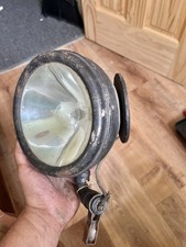 Vintage 1920s Howe Searchlight Accessory Spotlight Mirror Model T Era Vintage 1920s Howe Searchlight Accessory Spotlight Mirror Model T Era