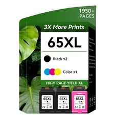 65XL Ink Cartridge 65 For HP Deskjet 2600 2652 2636 ENVY 5010 5052 5055 Printer