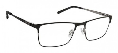 NEW Superflex SF-554 Eyeglasses BLACK GUN 100% AUTHENTIC