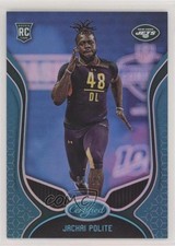 2019 Certified Rookies Mirror Teal 30/35 Jachai Polite #186 1p5