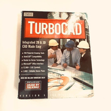 TurboCAD Deluxe Version 5 windows 95 Powerfull 2D 3D CAD Program IMSI