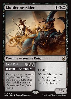 Murderous Rider ~ Commander: Aetherdrift [ NM ] [ Magic MTG ]