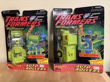 Transformers Robots In Disguise Decepticon Dirtbag Roadblock Auto Rollers Lot x2