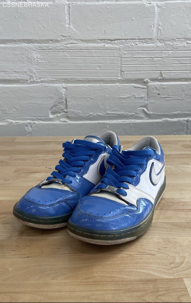 Nike Court Blue Mens Force Low Shoes Premium Ryo the  display picture 1