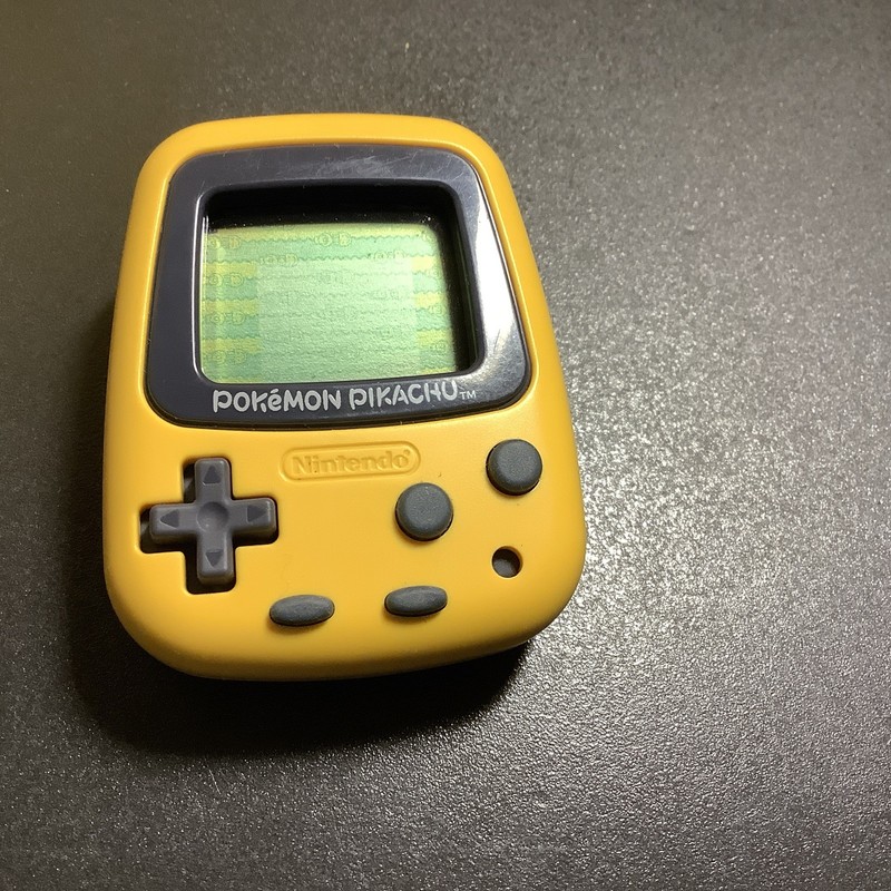 Vintage Original Nintendo Pokemon Pikachu Game Working