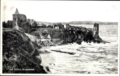 PC St Andrews, Scotland, The Castle - 4947599