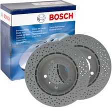 2X BOSCH BREMSSCHEIBEN Ø299mm HINTEN PASSEND FÜR PORSCHE 911
