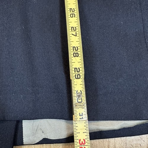 Vintage 90s Pierre Cardin Made in the USA Two Piece Suit 43L 38x27 Man In Wool - Picture 9 of 18