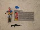 Vintage GI Joe 1986 Dreadnok Zandar 100% Complete w/ Filecard