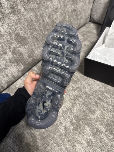 Taglia UK 6.5 - Nike Air VaporMax Plus Low Nero Grigio Verde Cachi - AFFARE! - Foto 19 di 24