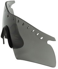 Oakley Ersatzgl&auml;ser Grey mit Bel&uuml;ftungs&ouml;ffnungen f&uuml;r M-Frame 3.0
