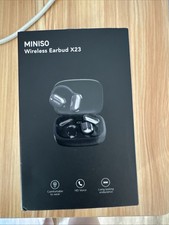 MINISO Wireless Earbud X23 Pink New Open Box Unused Mint