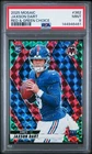2025 PANINI MOSAIC RED & GREEN CHOICE #362 JAXSON DART ROOKIE RC PSA 9