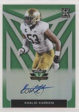 2020 Leaf Valiant 38/75 Khalid Kareem #BA-KK1 Auto 4z8