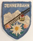 Écusson JENNERBAHN Suisse en tissu brodé - hauteur 7 cm