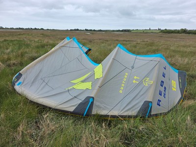 Duotone Rebel D/LAB 12m - Ultimate Big Air Freeride Kite Lightweight Aluula A***