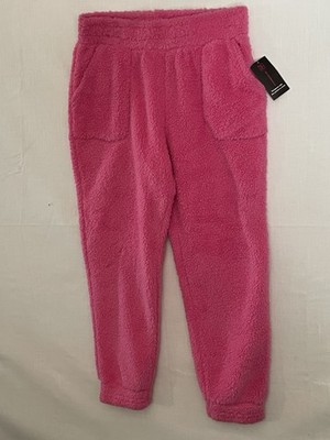 No Boundary Fleece Pants Hot Pink NWT Size Large 11-13 Sweatpants