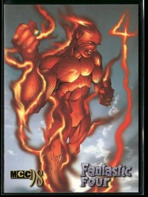 1998 Skybox Marvel Creators Collection Human Torch #17