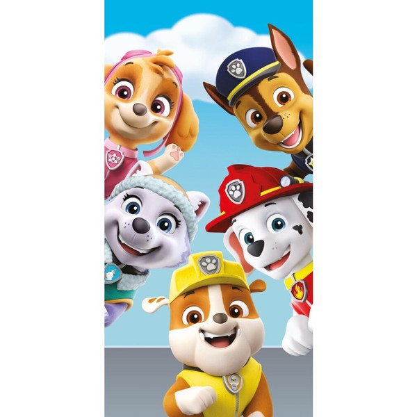 Paw Patrol Happy Glance Badetuch, Strandtuch 70X140Cm-image