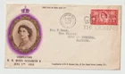 3/6/1953 UK GB FDC - Elizabeth II Coronation - London W1 Slogan Postmark