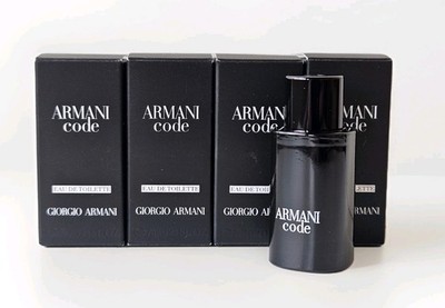 Armani Code Homme 28 ml Eau de Toilette Miniaturen 4x 7 ml 