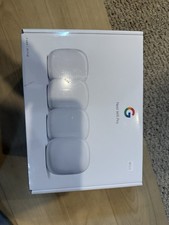 Brand New Google Nest Wifi Pro, Wi-Fi 6E, 4 Pack GA03691-US