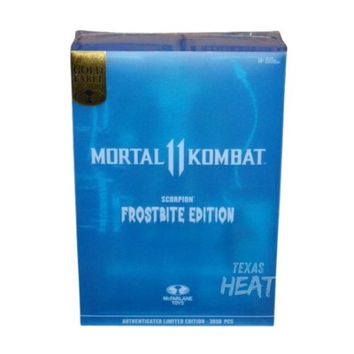 New Mcfarlane Mortal Kombat Scorpion Frostbite Edition Gold Label