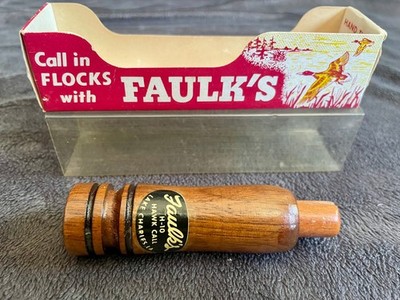 Vintaga Faulks H-10 Hawk Call with Original Box - Hand Crafted - Lake Charle LA