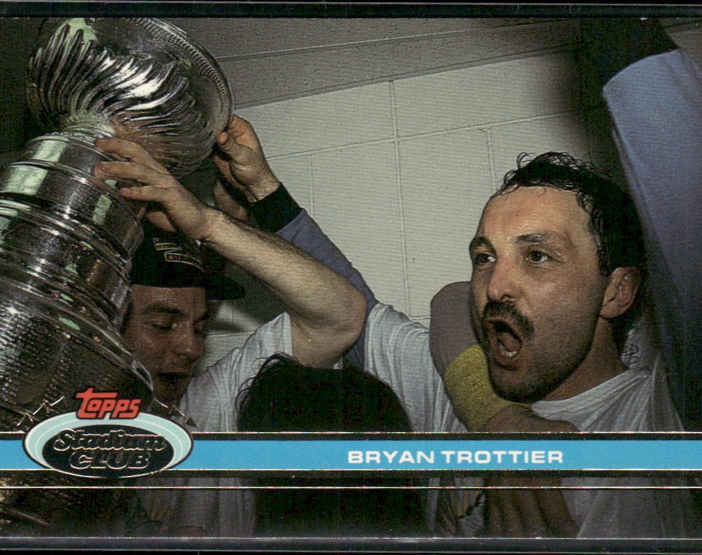 1991-92 Stadium Club Bryan Trottier #91 Pittsburgh Penguins