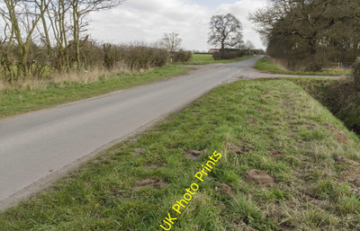 Foto 6x4 Carr Lane Richtung Osten Ost Stock mit zwei Spuren verbinden die Spur c2016