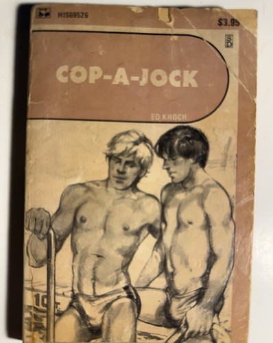 COP-A-JOCK - 1986 ED KROCH- SURREY HIS69 VINTAGE PULP NOVEL GAY INTRST LOW GRADE