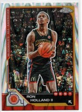 2026 Topps Chrome McDonalds All American #88 Ron Holland II Raywave