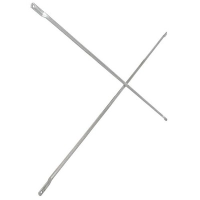 METALTECH M-MC4884 Scaffold Crossbrace,84inLx2inWx48inH 20TN21