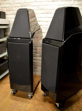 Wilson Audio Certifed Authentic Pre-Owned, Diamond Black on Black Sasha Speakers