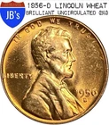 1956-D Lincoln Wheat Cent Penny 1c - UNCIRCULATED (BU)