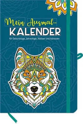 Mein Ausmal-Kalender | Deutsch | Kalender | 192 S. | Tosa GmbH