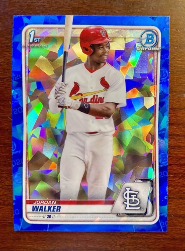 2020 Bowman Chrome Draft Sapphire Edition - Jordan Walker #BD-57 (RC)