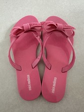 Mini Melissa Girls Size 2 Pink Jelly Rubber F...
