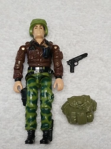 Vintage GI Joe Lot 1986 ARAH~ Hawk V2 Figure Complete W/ All Accessories Nice!