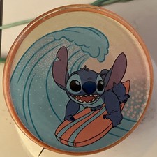 Disney Stitch With Surfboard Pop Grip Phone Grip/Stand By Spinpop NEW