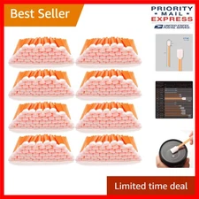 400 pcs Foam Cleaning Swabs - 5.25" Lint-Free for Delicate Electronics & Lab Use